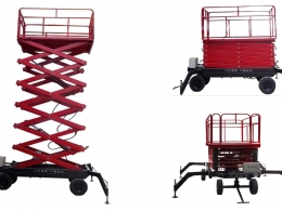 剪叉移(yi)動式升降機(ji)